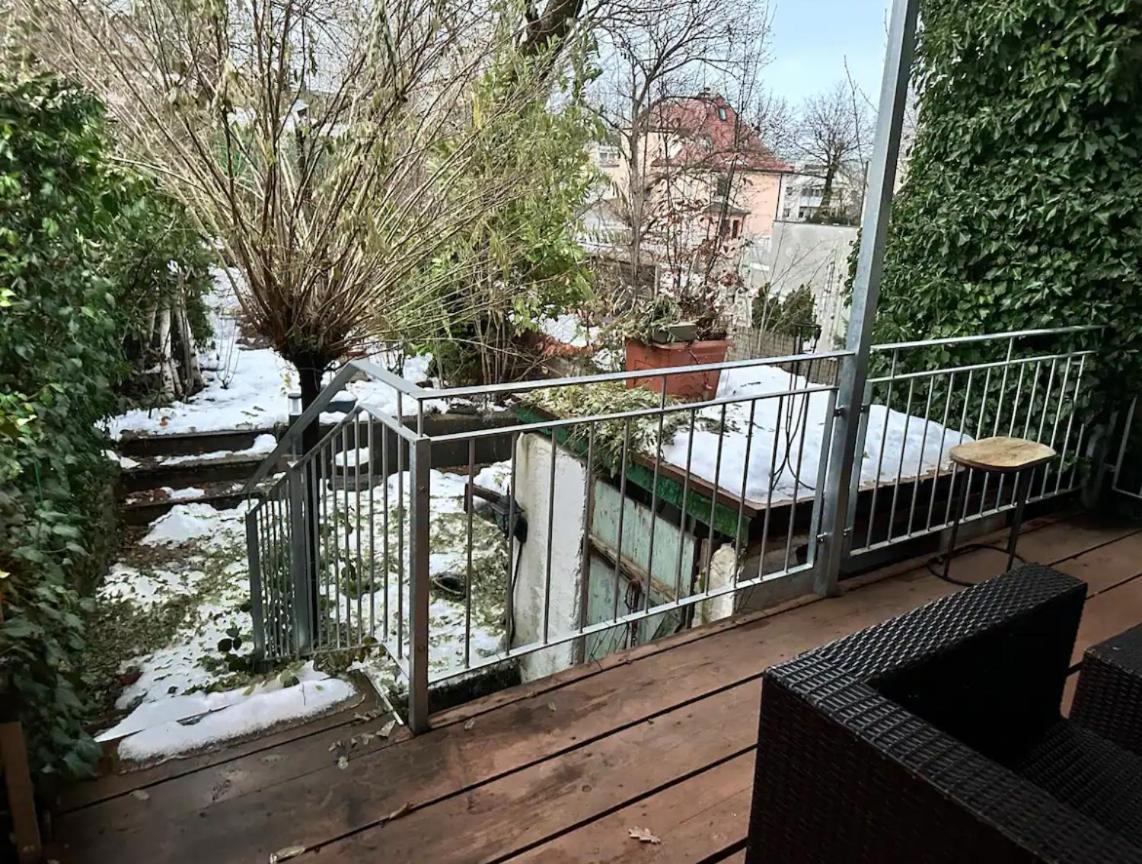 Exklusive Maisonetten Wohnung Mit Gartenzugang Аугсбург Екстериор снимка